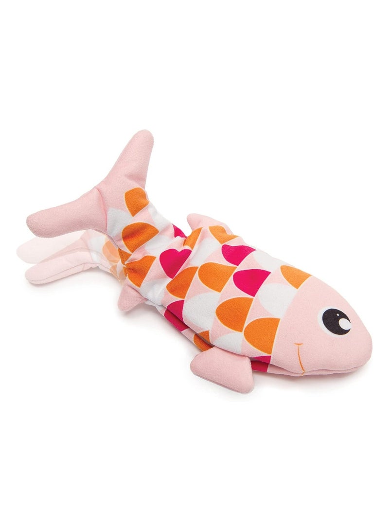 Catit Groovy Fish Interactive Cat Toy With Catnip Pink - Image 2