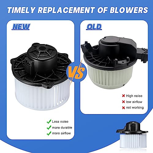 BDFHYK 700222 AC Heater Blower Motor Compatible with Chrysler Daytona,Hyundai Elantra, Genesis,Veracruz,Equus,Santa Fe,Replacement Blower Moters Assembly OE# 971132B000 971132H000 971133M000 HY3126109 - Image 4
