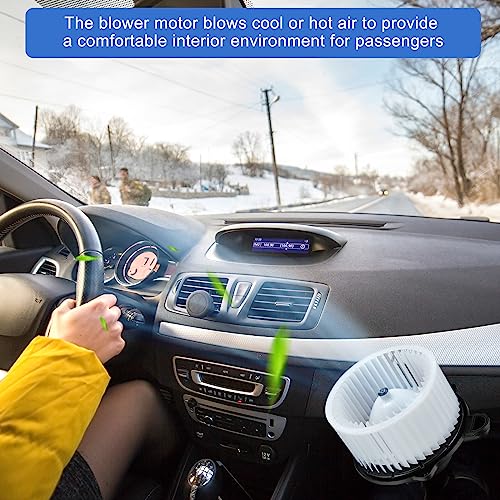 BDFHYK 700222 AC Heater Blower Motor Compatible with Chrysler Daytona,Hyundai Elantra, Genesis,Veracruz,Equus,Santa Fe,Replacement Blower Moters Assembly OE# 971132B000 971132H000 971133M000 HY3126109 - Image 5
