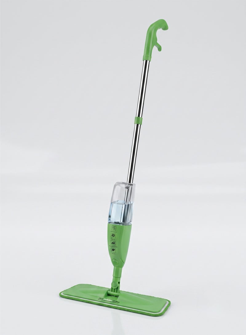 Aurora Water Spray Mop Microfiber Flat Floor Mop with Built-in Water Tank Refillable Spray Bottle for Hardwood Tile Marble Floor Cleaning - Image 1