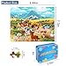 LELEMON Puzzles for Kids Ages 48 68 810 Farm Animals Jigsaw Puzzles Boys Girls Children Learning Educational Puzzles Portable Box Pack Toy 60 Pieces - Image 4