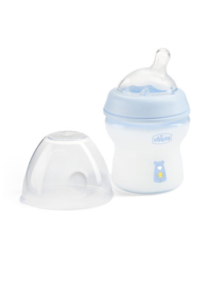 Chicco NaturalFeeling Baby Bottle 150ml Light Blue 0m+ - Image 5