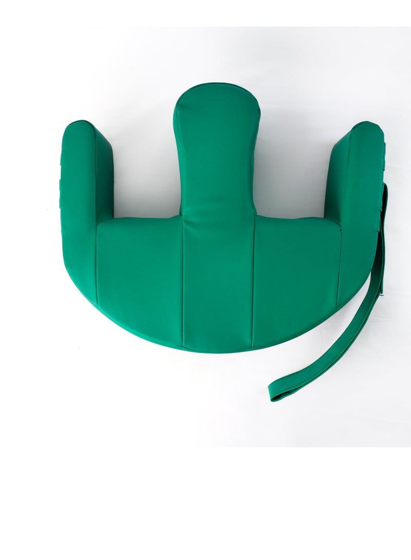 HT A pillow to help the patient turn over in bed, multi-functional in the shape of the letter U, to prevent bedsores, a nursing tool for the comfort of the elderly and paralyzed patients, green color  - Image 2