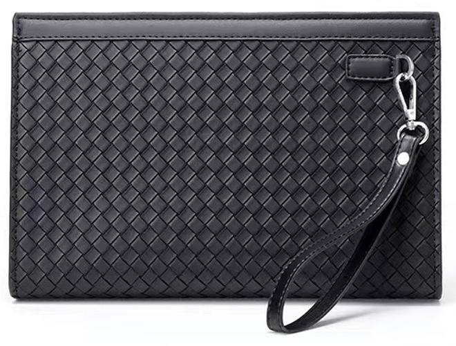 Joyelink Men's Clutch Bag Crafted Pattern Clutch(25cmX17cmX5cm) - Image 1