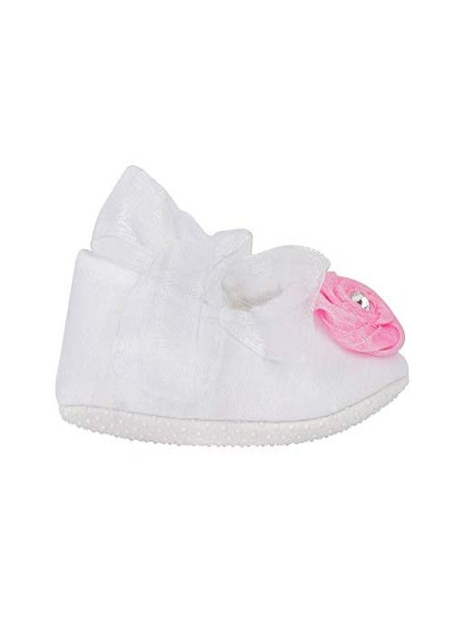 Rsmart Baby Girl's White Bootie Shoes - Image 3