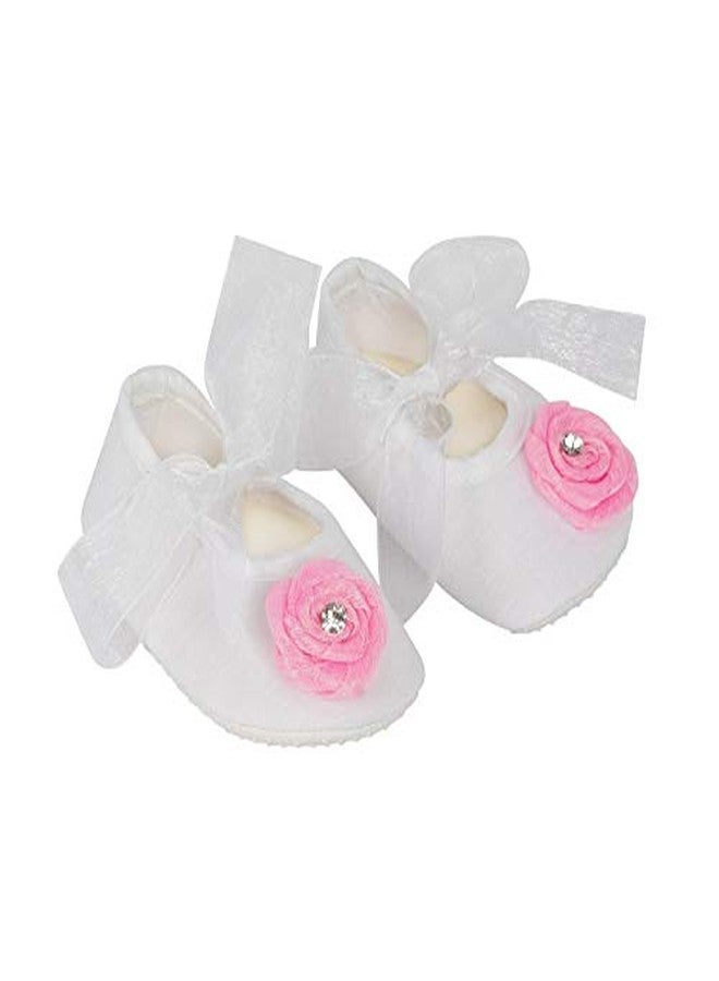 Rsmart Baby Girl's White Bootie Shoes - Image 2