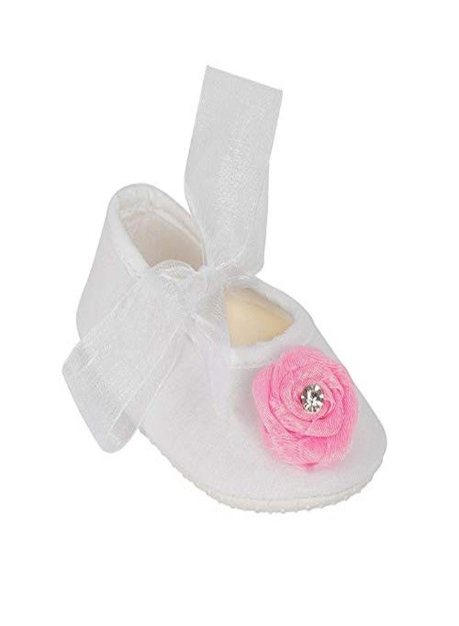 Rsmart Baby Girl's White Bootie Shoes - Image 1