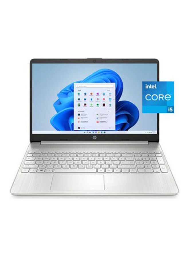 HP (Upgraded Version) 15-DY2095WM Laptop 15.6 Inch FHD Intel core i5-1135G7 8GB RAM 256GB SSD Intel Iris Xe Graphics Windows 11 / Natural English/Arabic Natural Silver - Image 1