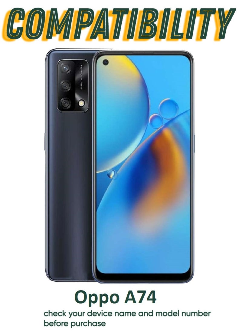 ACLIX 4 Pieces Antistatic ESD Dustproof Premium Quality High Definition Tempered Glass Screen Protector Designed For Oppo A74 - Image 3