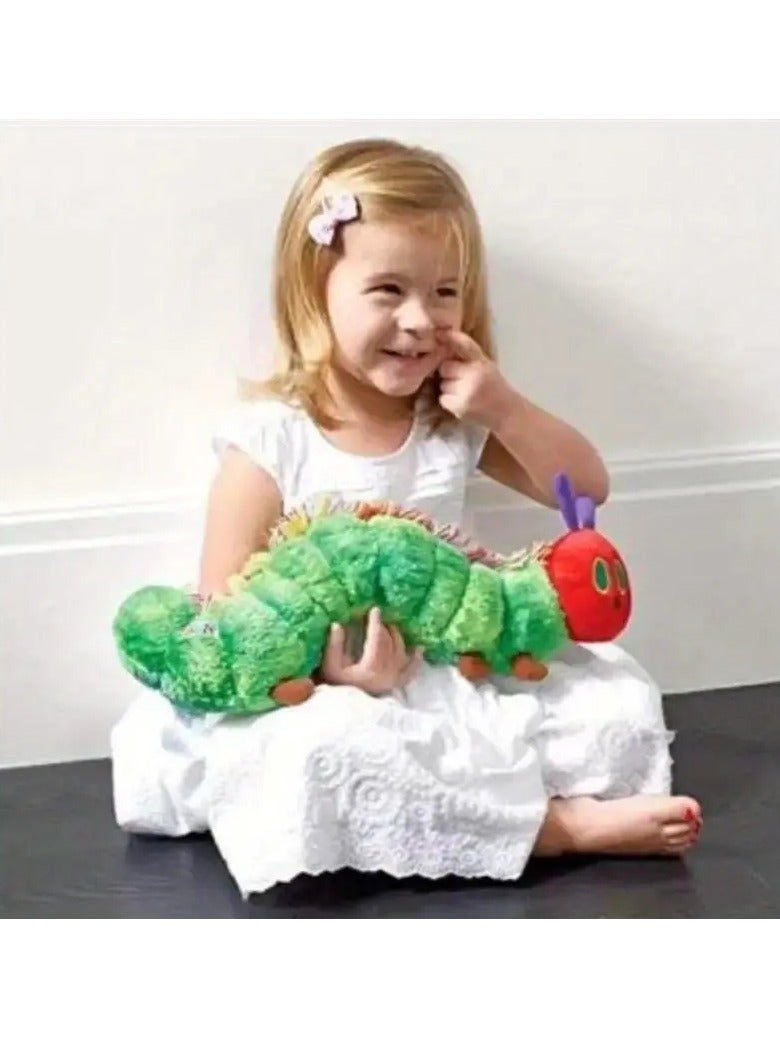 Gonice Caterpillar Soft Toy,Green Cotton Caterpillar Plush Animal Doll,Cute Creative Gift,Home Decoration  - Image 2
