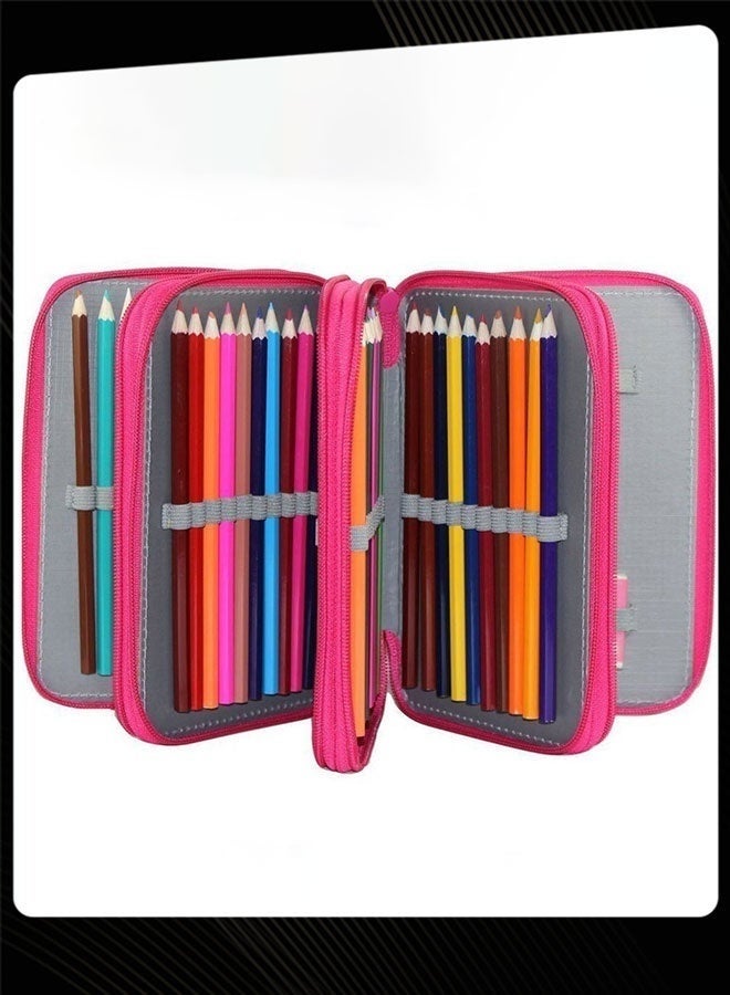 4 Layer Large Capacity Pencil Case for School Students - Image 2