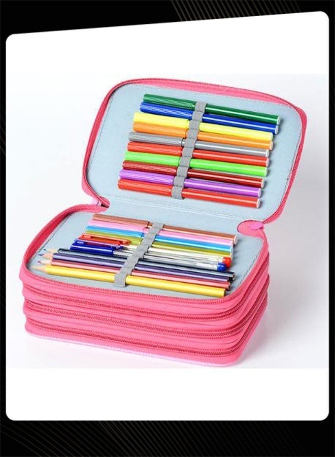 4 Layer Large Capacity Pencil Case for School Students - Image 3