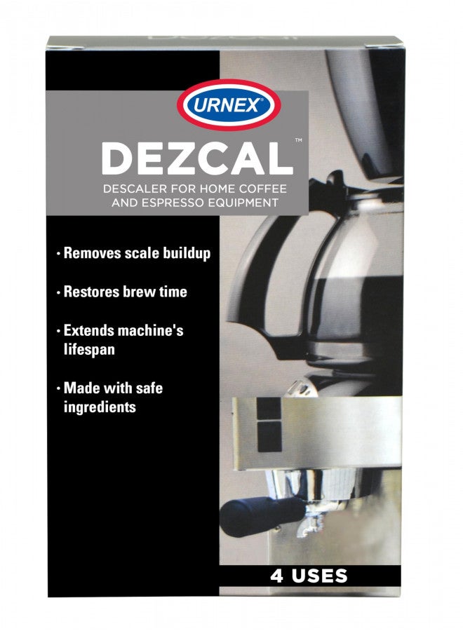 Urnex Descaling Powder Solution - 4 Uses - Activated Scale Remover for use with Keurig 1.0/2.0, Home Coffee and Espresso Machines, Kettles, Garment Steamers  - Image 2
