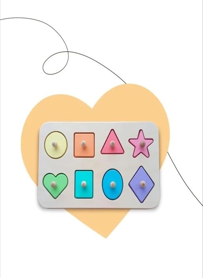 BESTOTTAM Shape Sorter Toy for Toddlers and Preschoolers, Educational Toy for Early Childhood Development, Wooden Handmade Educational Toys for Kids. - Image 4