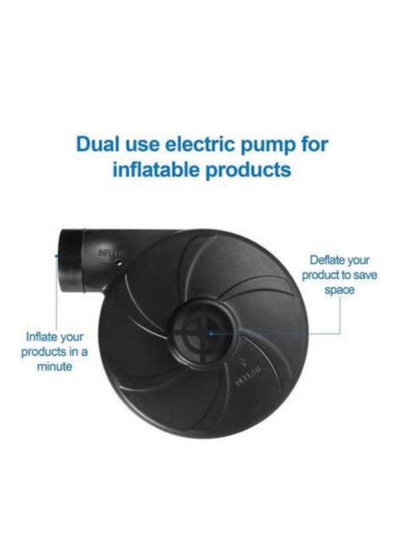 Toy Box 3 Nozzle Electric Air Pump For Ball Balloon 13x10x12cm - Image 4