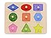 Aile Toddler Wooden Preschool Learning Shape Peg Puzzle Board Toys - Image 4