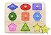 Aile Toddler Wooden Preschool Learning Shape Peg Puzzle Board Toys - Image 2