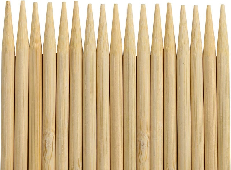 FLYPARTY Bamboo Marshmallow Roasting Sticks with 30 Inch 5mm Thick Extra Long Heavy Duty Wooden Skewers,Roaster Barbecue S'Mores Skewers Hot Dog Forks for Camping,Party,Kebab Sausage(60 Pcs) - Image 5