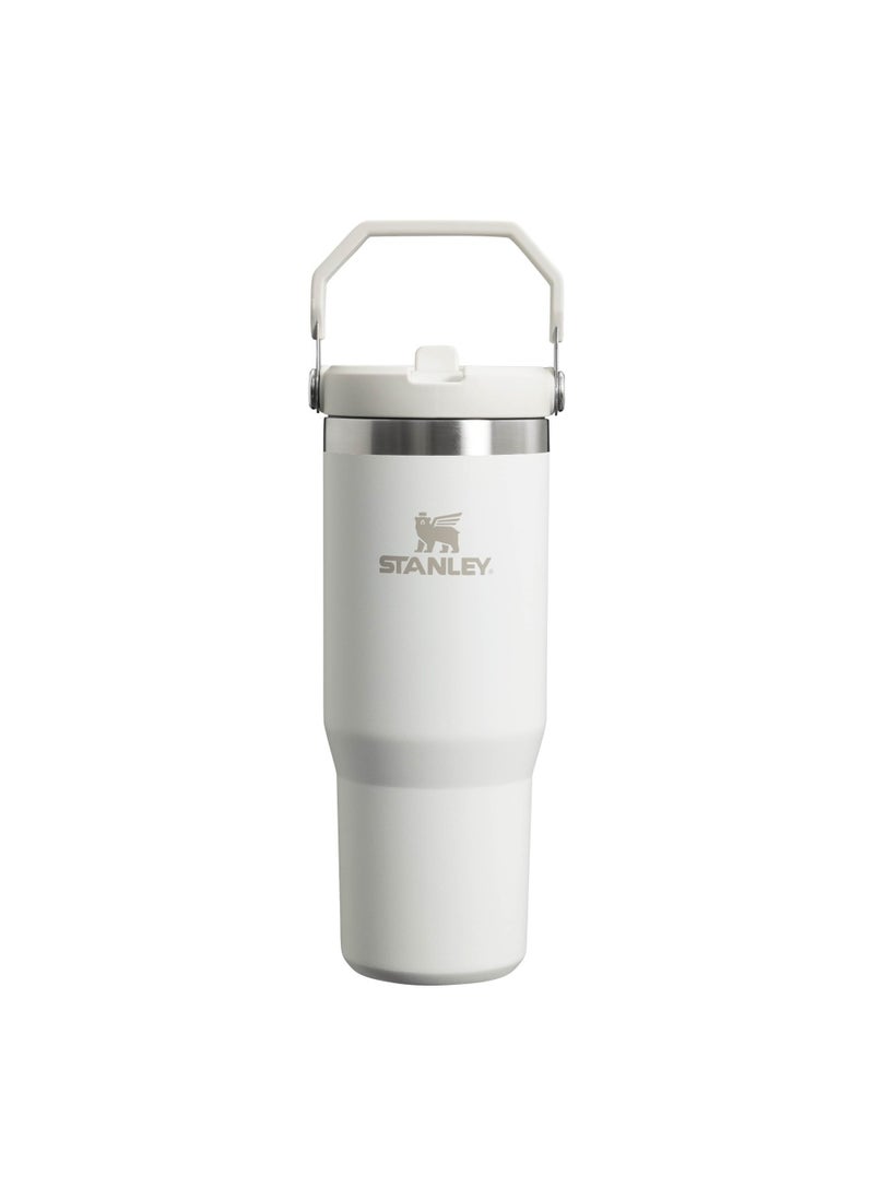 Stanley - IceFlow Flip Straw Water Bottle With Straw 0.89L - Keeps Cold For 12  Hours - Frost - Image 1