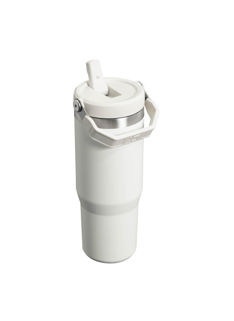 Stanley - IceFlow Flip Straw Water Bottle With Straw 0.89L - Keeps Cold For 12  Hours - Frost - Image 1