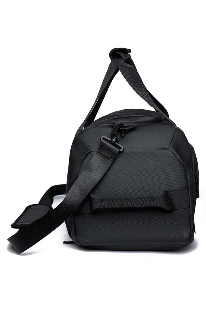 لبونير ​حقيبة دفل سفر كبيرة السعة متعددة الاستخدامات للنادي الرياضي، السفر، والأعمال | بحقيبة أحذية منفصلة، منطقة عازلة للملابس المبللة، وجيب مبطن للابتوب 17 بوصة | مقاومة للماء ومتينة مع حزام شحن للتعلق على الأمتعة، مثالية للتخليص اليومي، عطلة نهاية الأسبوع والرحلات | حقيبة دفل unisex لجميع الاستخدامات: للعمل، الرياضة، السفر لليلة واحدة أو عطلة نهاية الأسبوع | مصنوعة من النايلون المتين المقاوم للماء مع حزام كتف قابل للإزالة | حقيبة منظمة مع أماكن مخصصة للأحذية، الملابس، اللابتوب، ومستلزمات النظافة | مثالية كحقيبة سفر يمكن حملها في مقصورة الطائرة، حقيبة معدات رياضية، حقيبة يوجا، حقيبة كرة قدم | حقيبة دفل كبيرة بجيوب بسحاب، وداخلية سهلة التنظيف | الخيار الأمثل لهواة الرياضة، المسافرين الدائمين، والموظفين | تصميم قابل للطي للتخزين السهل | مناسبة لإرشادات المطارات، وتتعلق بسهولة بعربة الأمتعة​ - Image 3