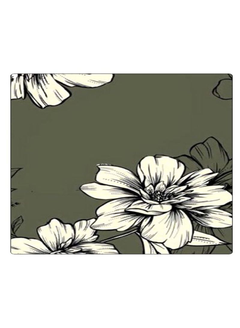 RKN Printed Anti-Slip Gaming Mouse Pad Green/Black/White