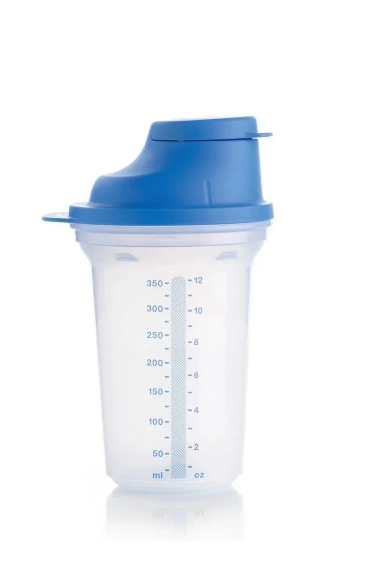 Tupperware All-In-One Shaker Cup 350MlFast and Simple as counting 1-2-3: ​pour your ingredients, close and shake. ​Your recipes are ready in a few seconds.​ - Image 1