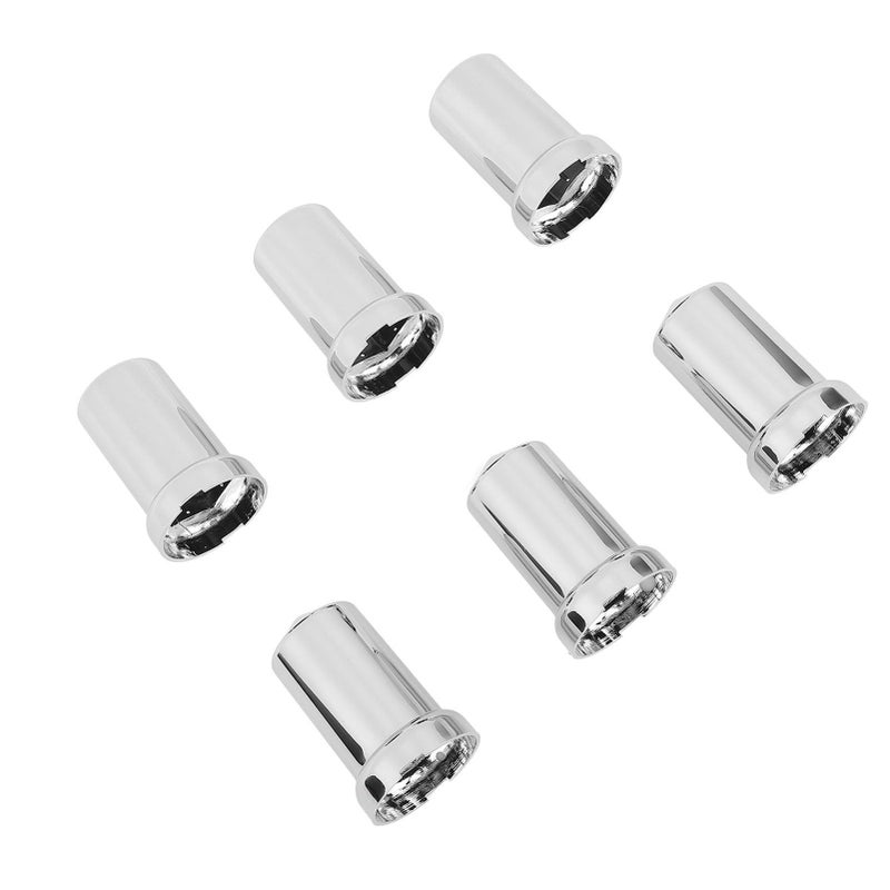 40 Pcs ABS Chrome Flange Nut Caps 33mm Inner Diameter For Most Trucks Trailers Wheel Nut Covers - Image 3