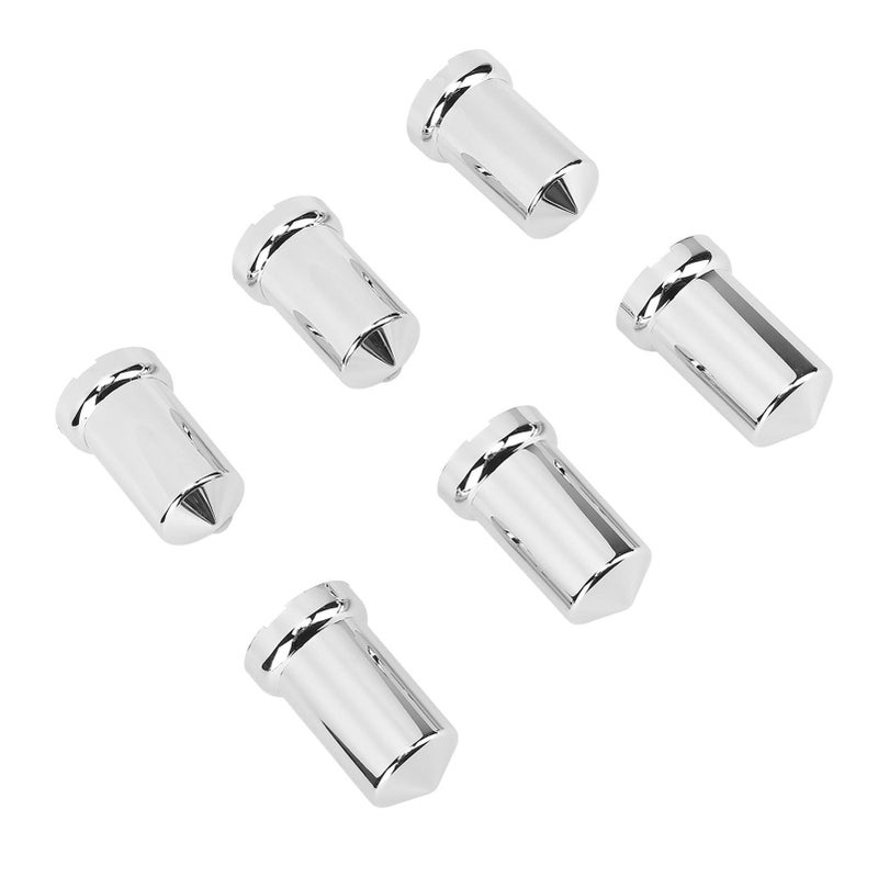 40 Pcs ABS Chrome Flange Nut Caps 33mm Inner Diameter For Most Trucks Trailers Wheel Nut Covers - Image 5