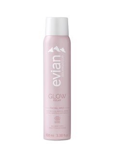 Evian Brumisateur Natural Glow Mineral Water Facial Mist 100ml  - Image 1