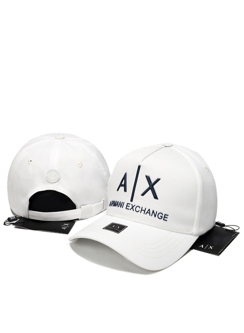 Cap: Crisp White, Raised Logo