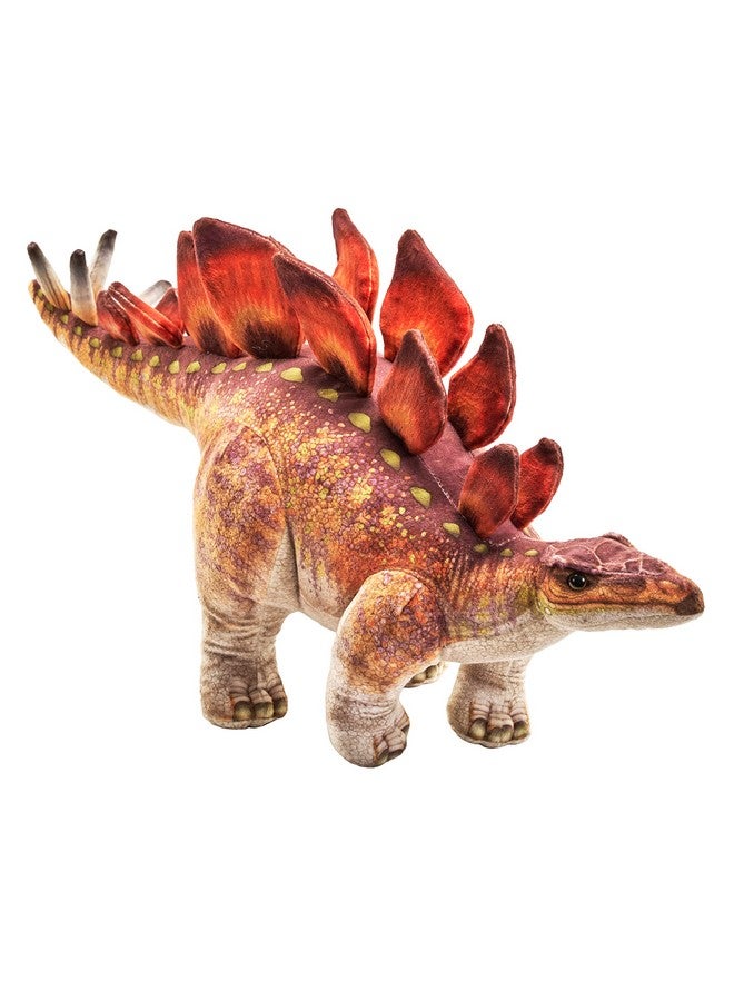 Wild Republic Artist Collection, Dinosaur Stegosaurus, Gift for Kids, 15 inches, Plush Toy, Fill is Spun Recycled Water Bottles