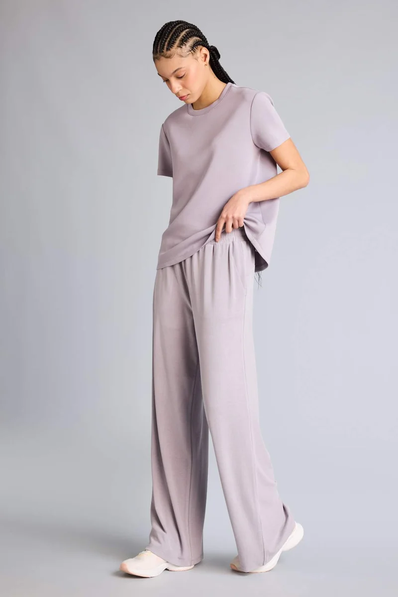 ديفاكتو Wide Leg Wide Leg modal Trousers