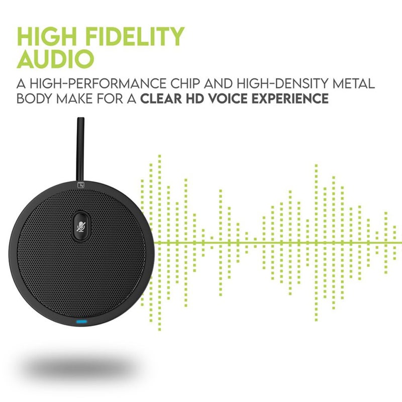TKGOU TKGOU Conference USB Microphone, Computer Desk Mic with Mute Button and LED Indicator, Plug & Play Omnidirectional PC Laptop Mics for Online Meeting,Class,Skype,Recording,Zoom(No Speakers Included)  - Image 3