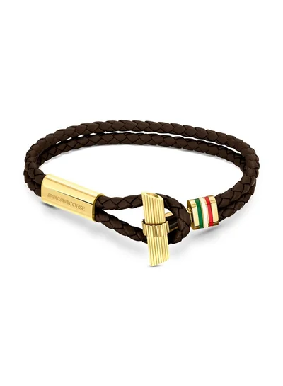 Ducati Corse Ducati Collezione T Brown Bracelet For MenDTAGB2136804