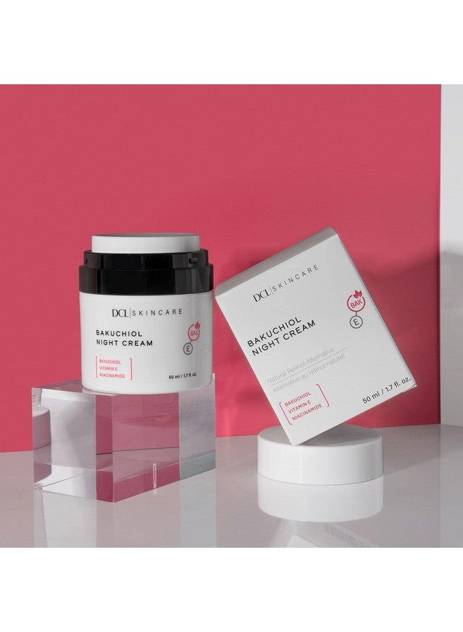 DCL Skincare Bakuchiol Night Cream Natural Retinol Alternative With Niacinamide And Vitamin E 1.7 Ml - Image 5