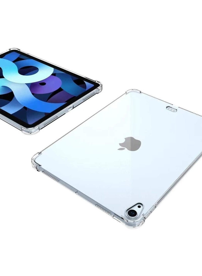 DUSALA Ultra Clear Case for iPad Air 4 10.9 inch 2020, Shockproof Transparent Case for iPad 10.9 Air 4th Generation, TPU Silicon Back Cover for iPad Air 4 - Image 2
