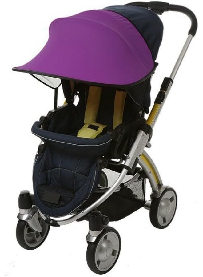 Manito Sun Shade for Strollers and Car Seats (Purple) UPF 50+ - Image 1