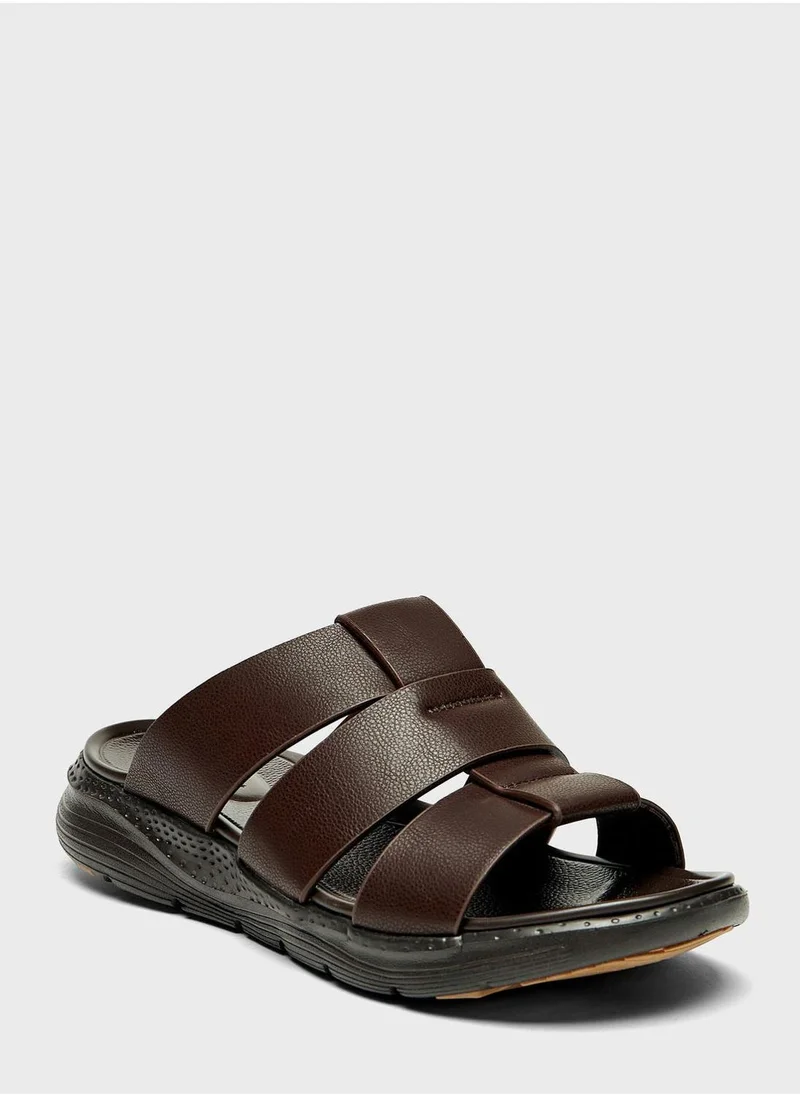 Le Confort Casual Multi Strap  Strap Sandals