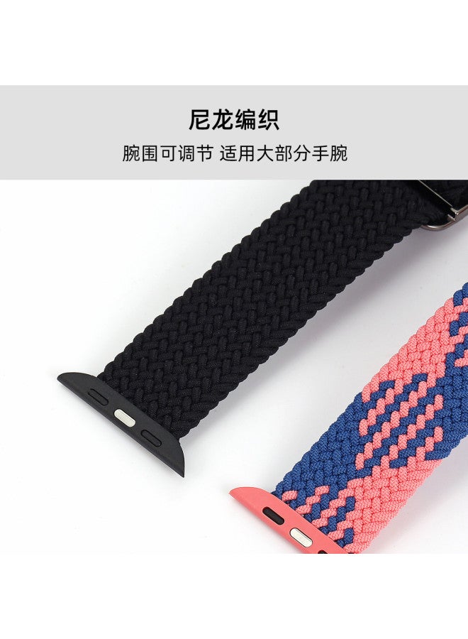 PEAK Zero Point Buckle Smart Watch Strap - Nylon Woven, Compatible With Apple, Huawei And Universal Models - Image 3