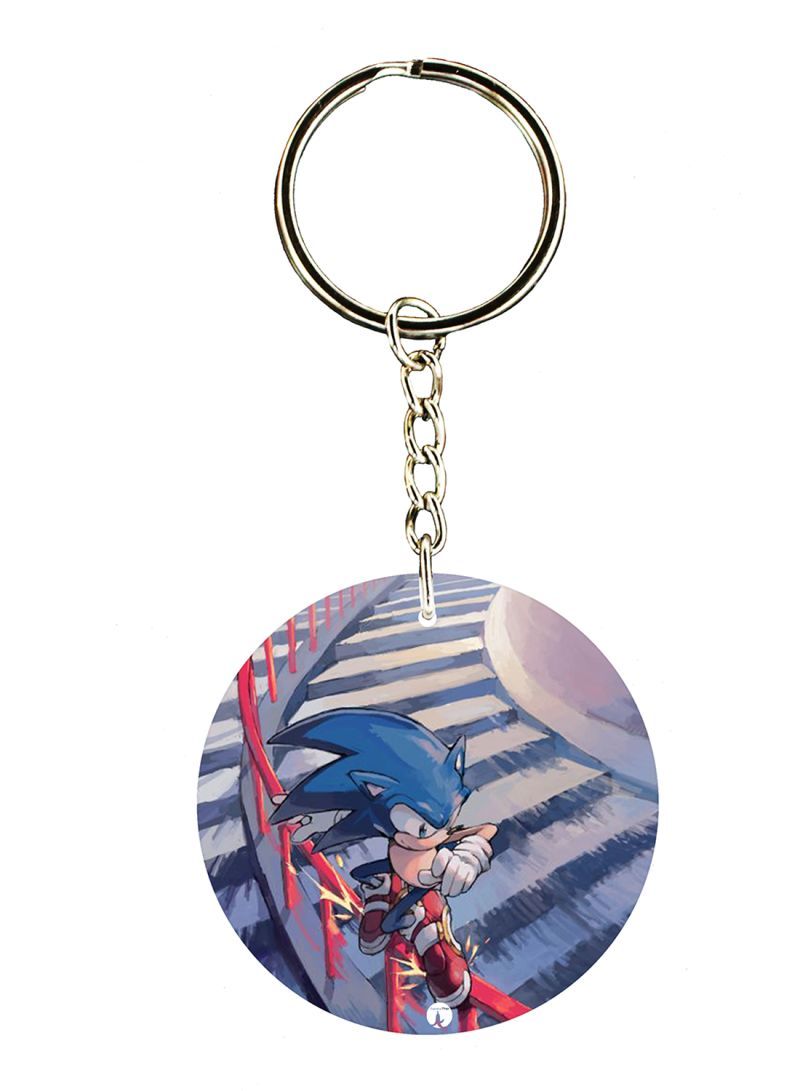 RKN Sonic Double Side Printed Keychain