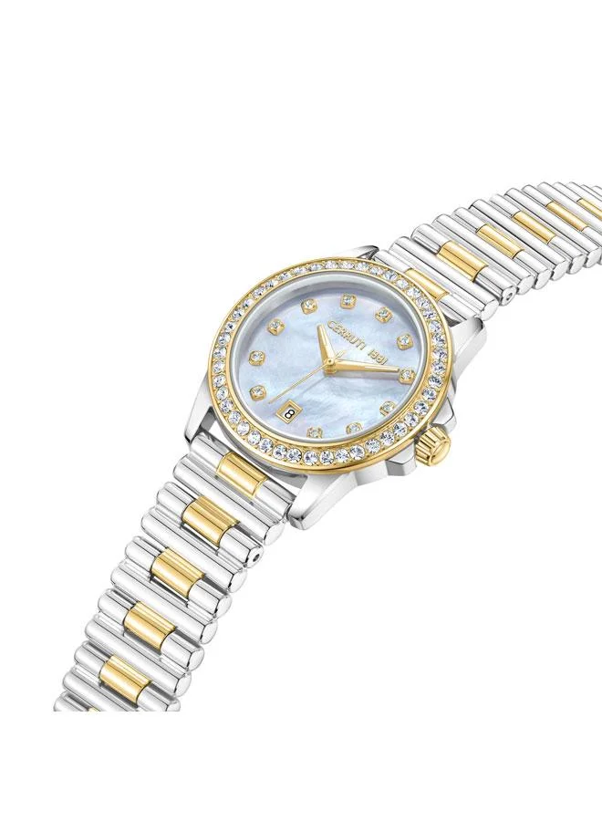 CERRUTI 1881 Cerruti 1881 Ladies Stainless Steel White Mother of Pearl Dial Watch