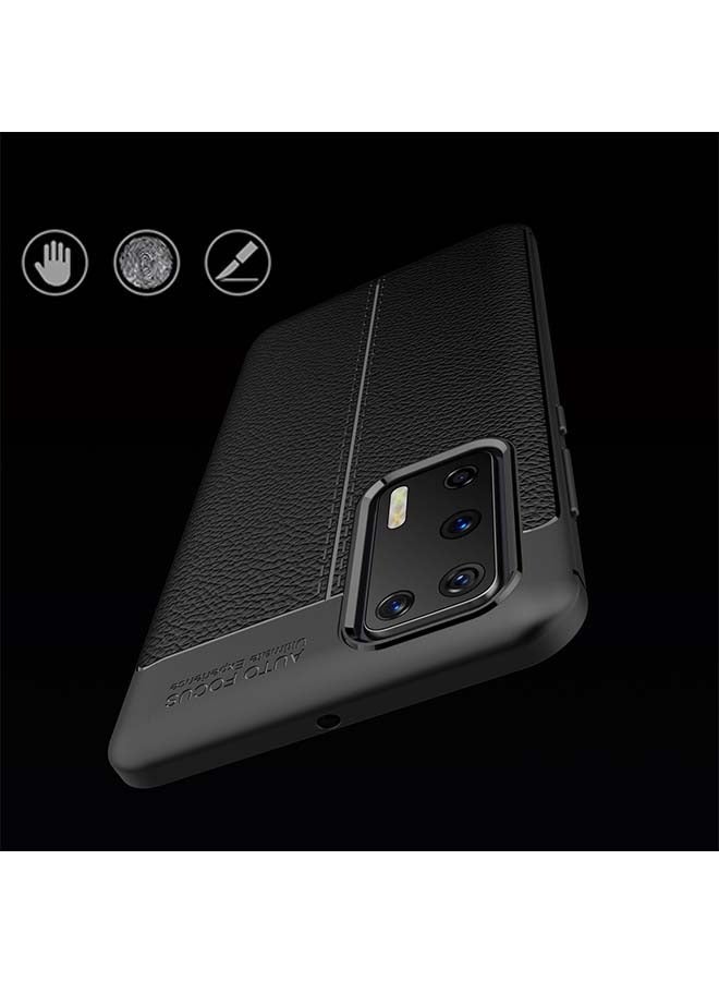 أوشن رقيقة وخفيفة الوزن امتصاص الصدمات الوفير المضادة للخدش لينة تبو الغطاء الخلفي هواوي P40 برو الأسود كم واقية - Image 5