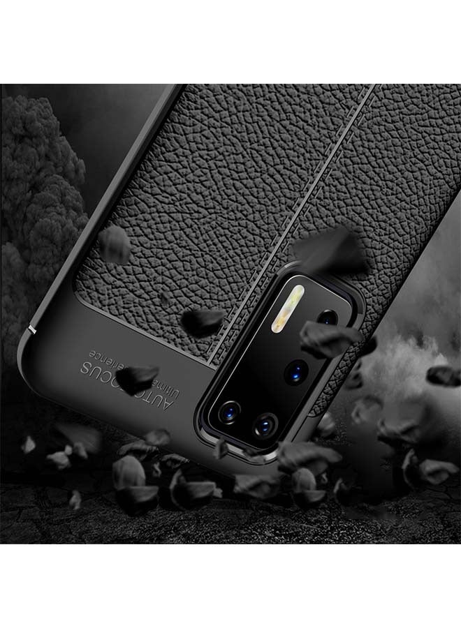 أوشن رقيقة وخفيفة الوزن امتصاص الصدمات الوفير المضادة للخدش لينة تبو الغطاء الخلفي هواوي P40 برو الأسود كم واقية - Image 4