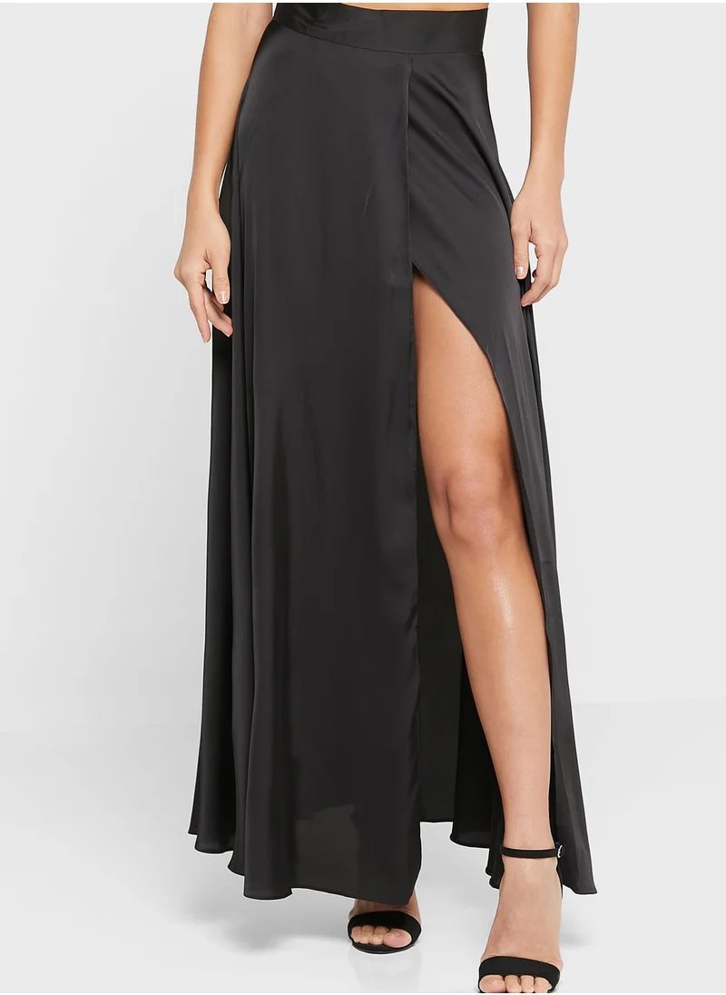 Anita's Cami Crop Top & Front Split Maxi Skirt Set