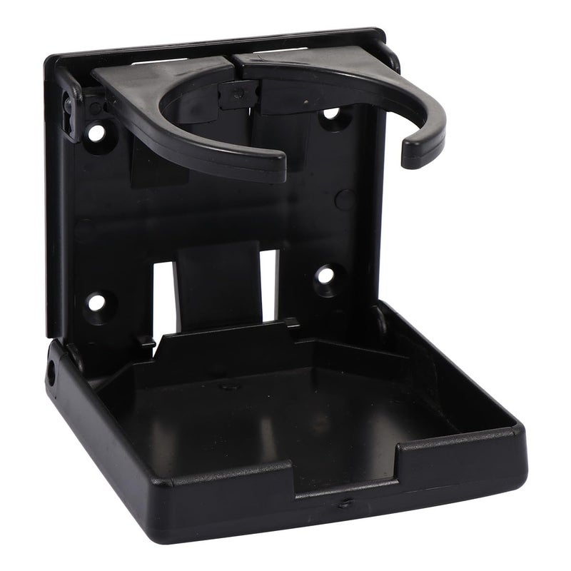Foldable Car Cup Holder 2 Pack with Ashtray Black for Travel and Daily Use - Image 2