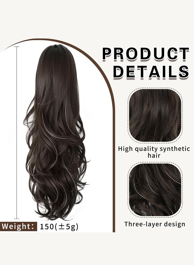 [Be a Goddess in Seconds] Wavy Ponytail Wig That Looks Like Real Hair - Image 2
