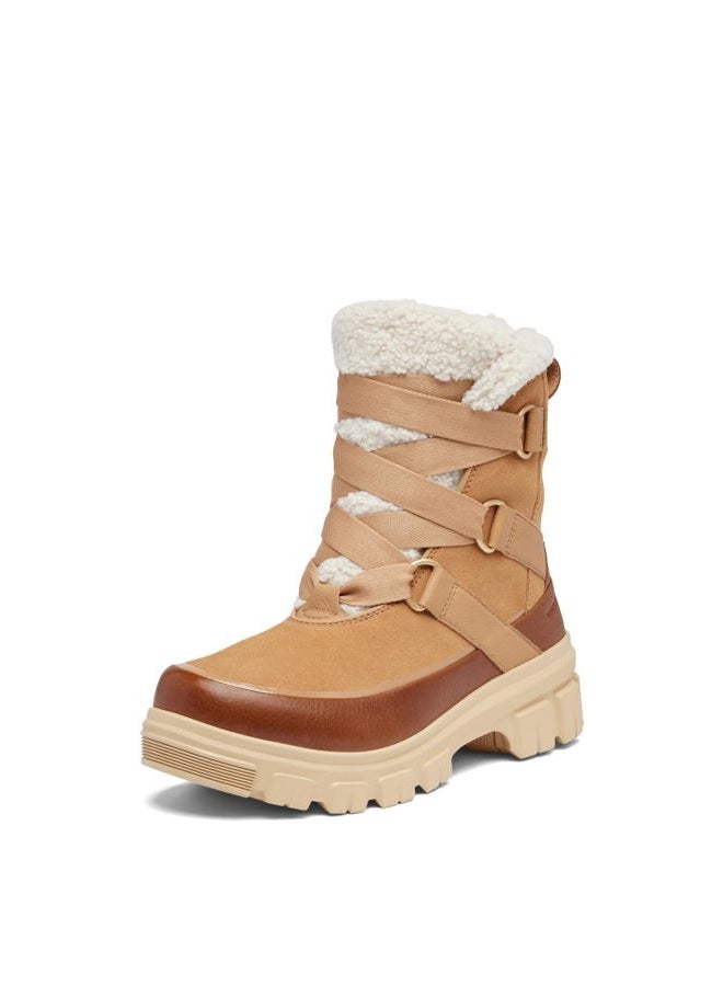 SOREL Women's Tivoli V Resort Waterproof Boot, Tawny Buff/Ceramic, 38.5 EU - Image 1