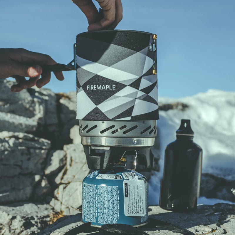 Fire-Maple Fixed Star X2 Backpacking and Camping Stove System Outdoor Propane Camp Cooking Gear Portable Pot Jet Burner Set Ideal for Hiking, Trekking, Fishing, Hunting Trips and Emergency Use - Image 5