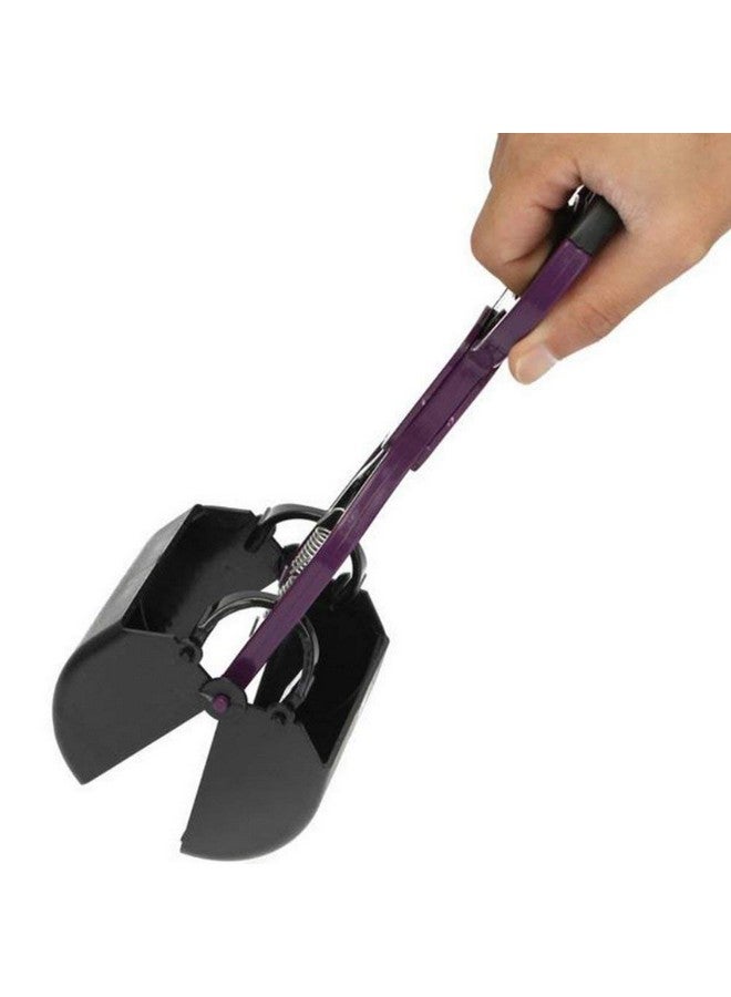 Sage Square Portable And Foldable Jaw Clamp Poop, Litter Potty Scooper For Dogs And Cats (Colour May Vary, 11 Inches) - Image 4